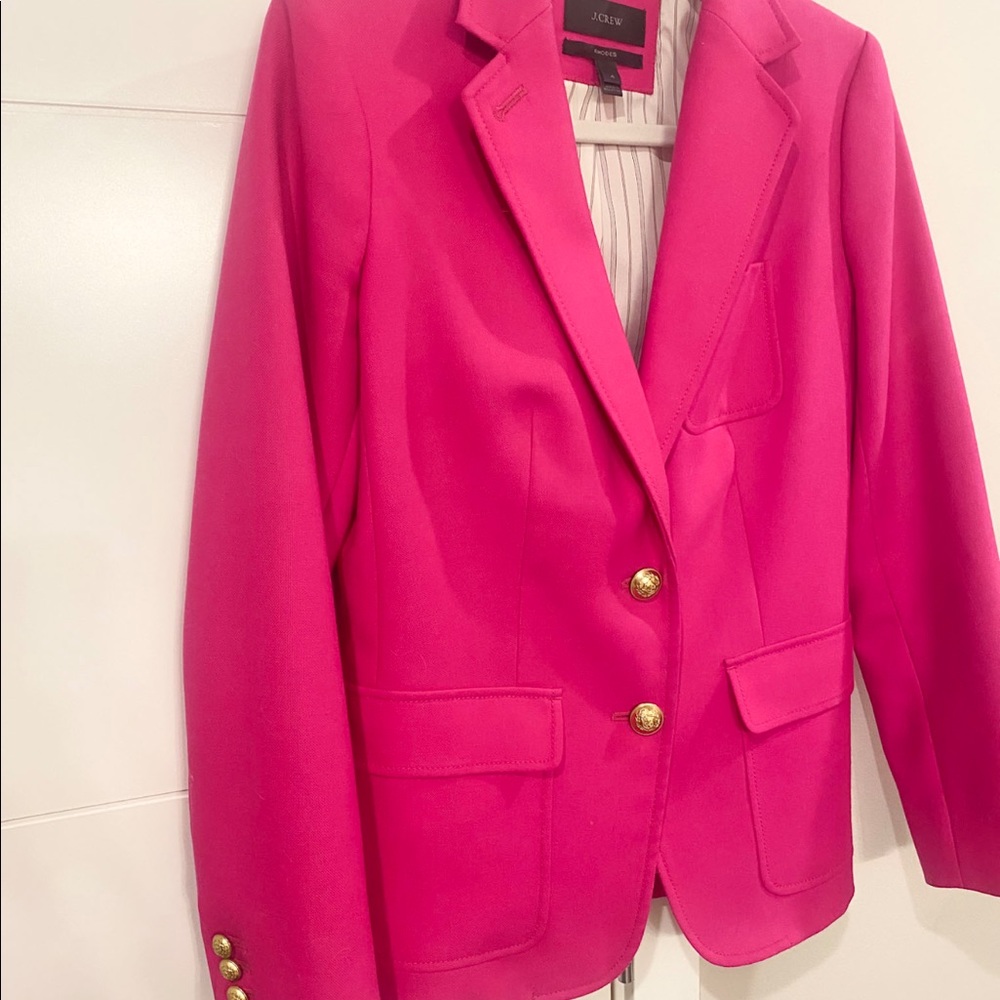 COPY - Pink J Crew blazer